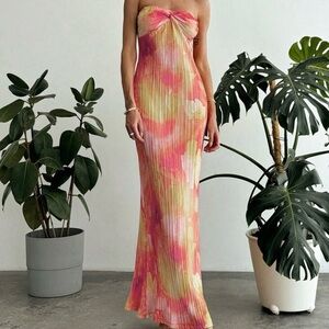 Multicolor Maxi Dress